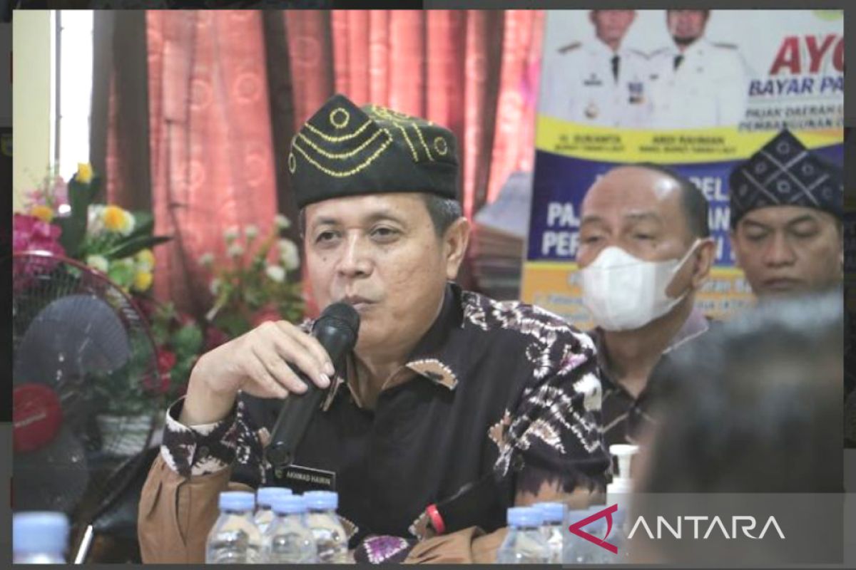 Realisasi pendapatan daerah Tanah Laut 2022  lampaui target