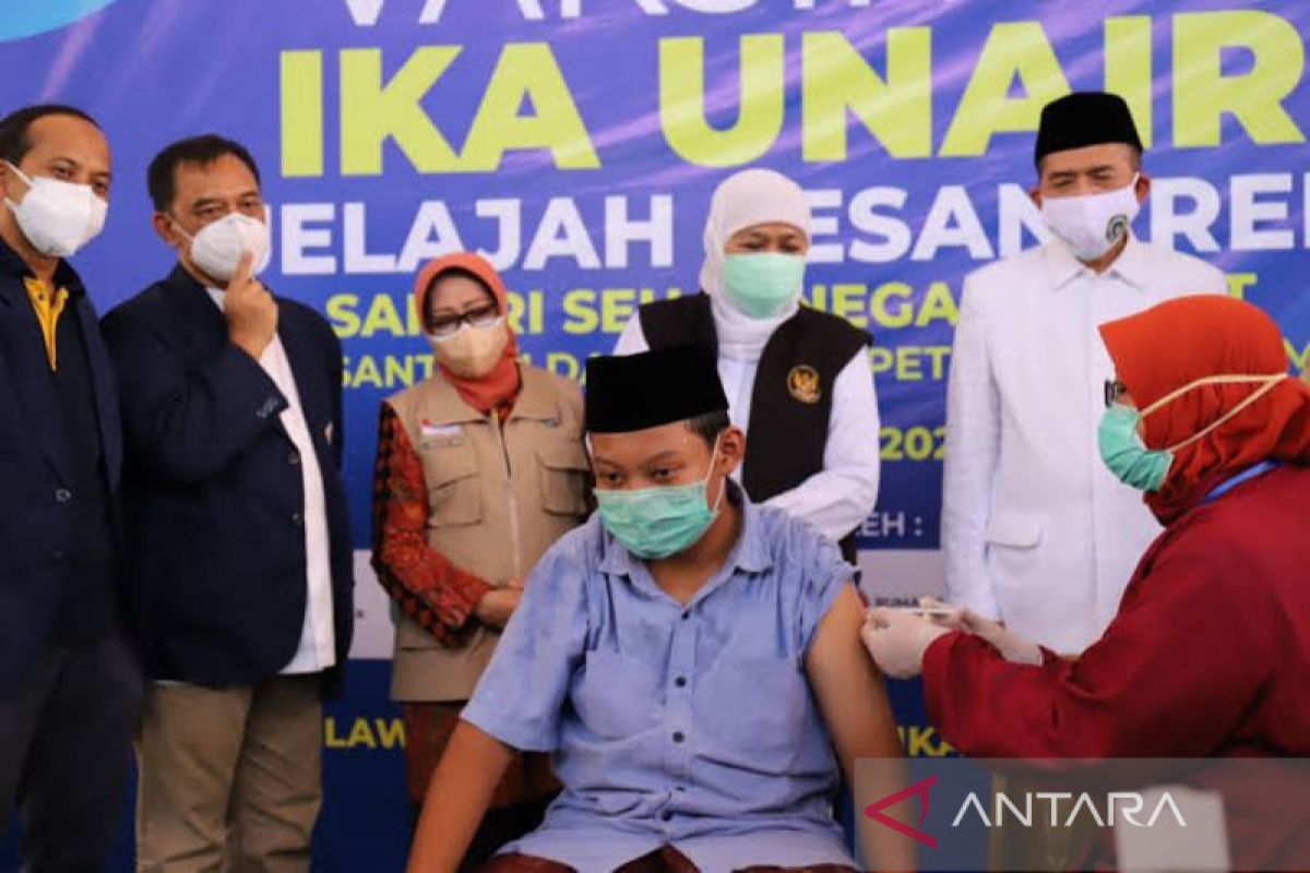 Gubernur Khofifah: 1,2 juta dosis vaksin Inavac siap disuntikkan