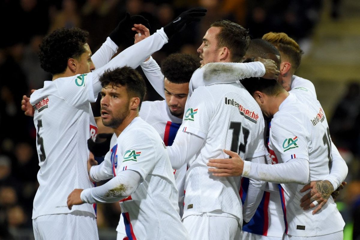 Piala  Prancis- PSG tekuk Chateauroux 3-1