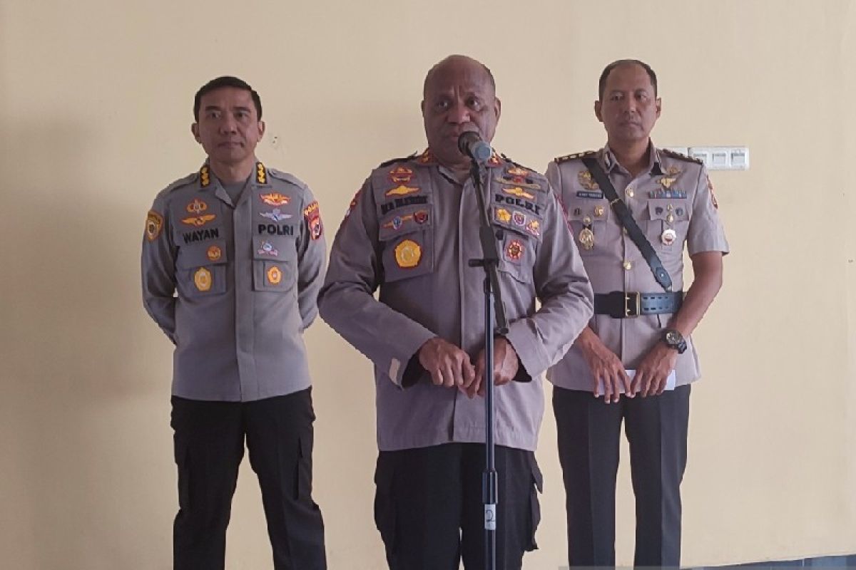 Tiga anggota Polisi di Papua terluka ketika baku tembak dengan KKB