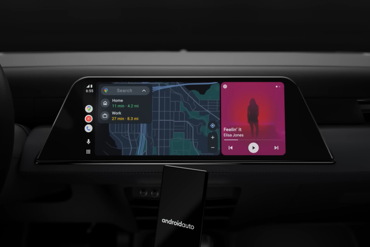 Tampilan "split screen" akhirnya muncul di Android Auto