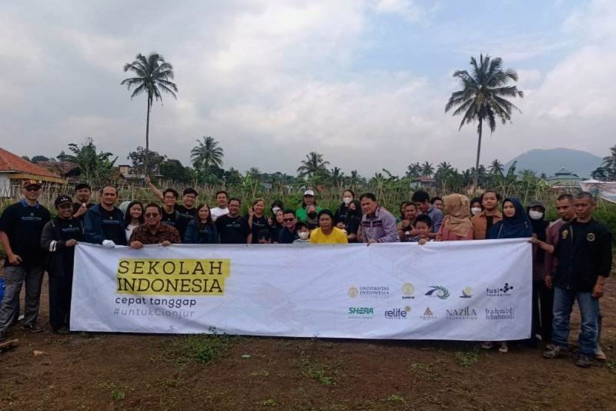 SICT ILUNI FTUI dirikan sekolah darurat terdampak gempa di Cianjur