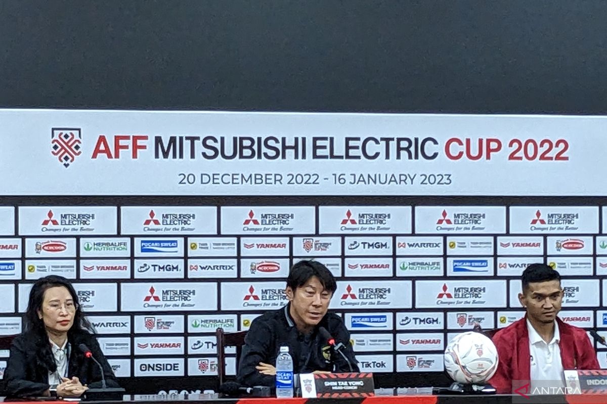 Piala AFF: Shin Tae-yong turunkan lima bek kontra Vietnam