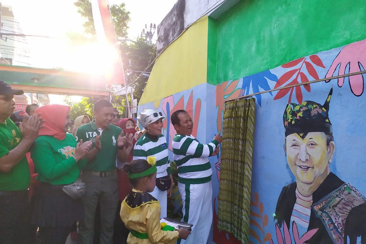Bupati Jember luncurkan wisata mural di Kelurahan Kebonsari