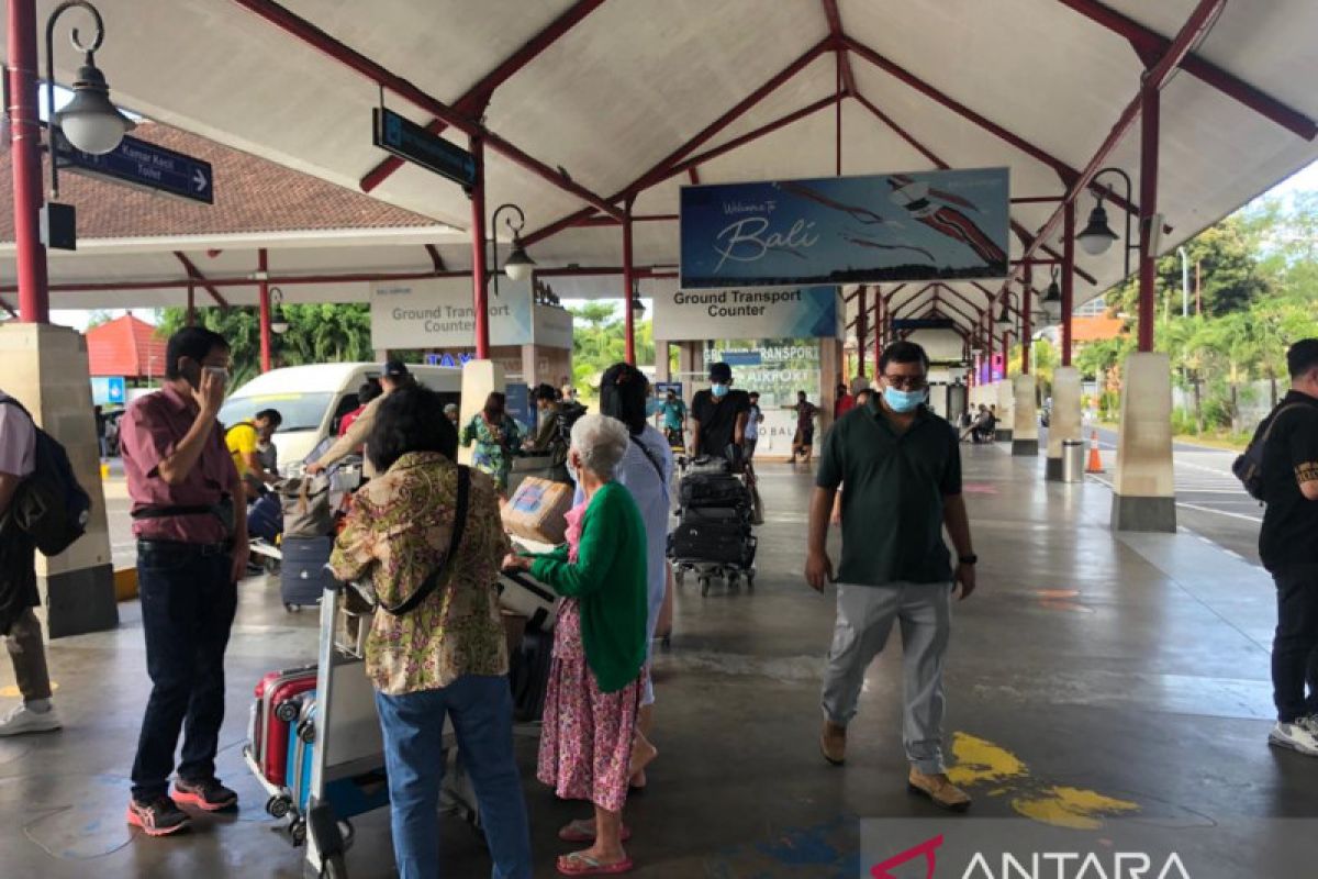 490 ribu orang masuk Bali lewat bandara selama Natal-Tahun Baru 2023