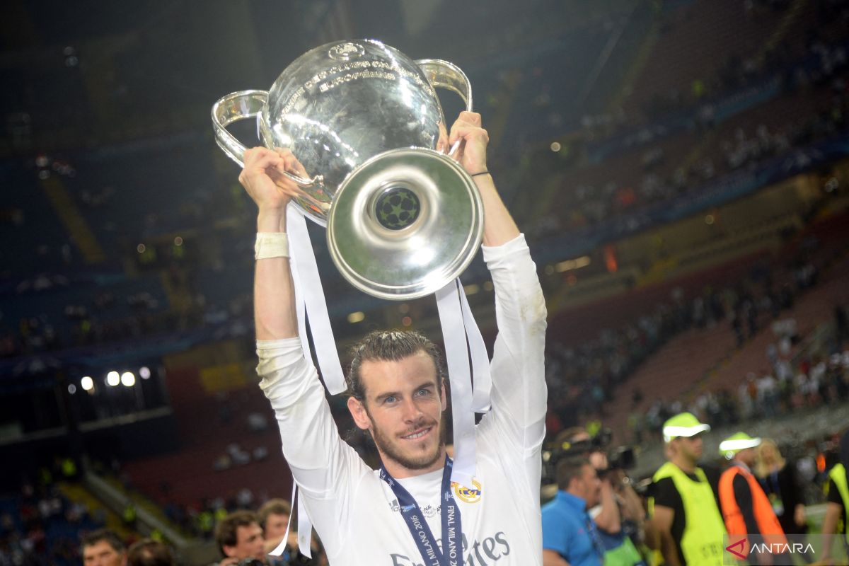 Bintang sepak bola Wales Gareth Bale 