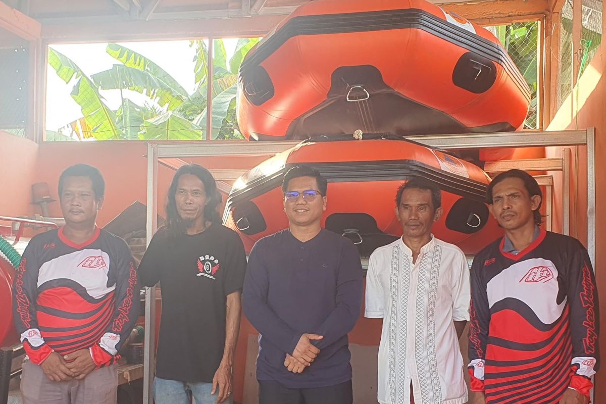 Rusdin bersyukur bantuan perahu karet untuk BPK terealisasi