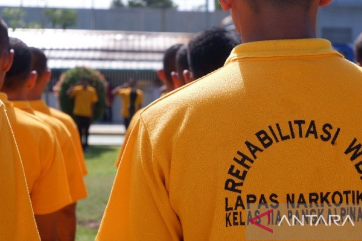 Kemenkumham Babel rehabilitasi sosial 300 WBP narkotika