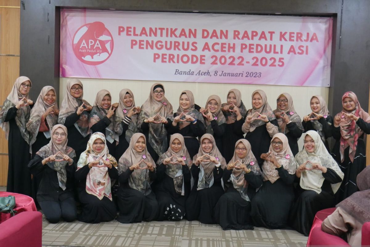 Pengurus Aceh peduli ASI periode 2022-2025 resmi dilantik