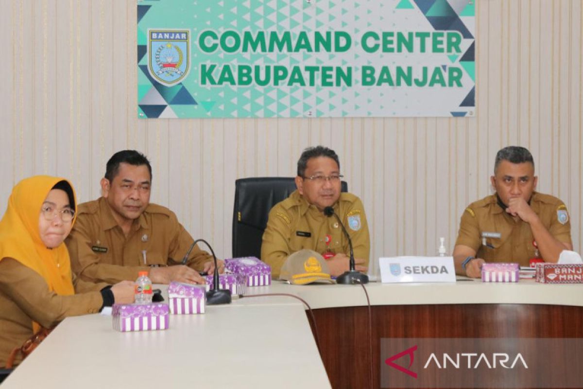 Sekda Banjar ikuti Rakor pengendalian inflasi bersama Mendagri