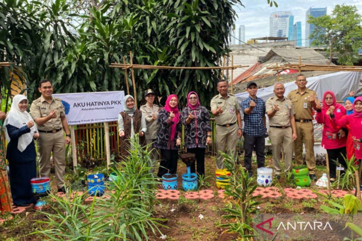 Pemkot Jaksel tambah taman hijau di Kampung Ki Kunti