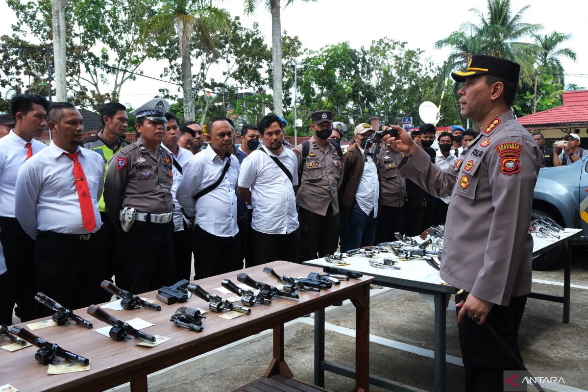 Kapolresta Pontianak sidak sepi antisipasi disalahgunakan anggota