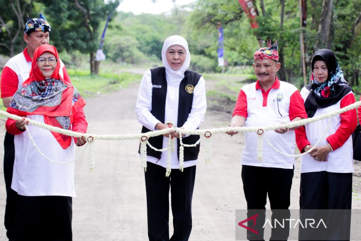 Gubernur Khofifah resmikan akses ke wisata Merak Baluran Situbondo