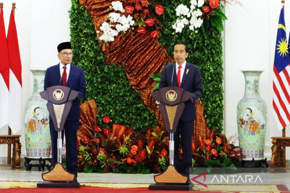 Presiden Joko Widodo yakini kerja sama Indonesia-Malaysia semakin kuat