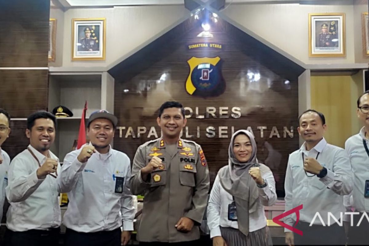 Pererat kemitraan, Kapolres Tapsel terima kunjungan Manager PLN UP3 Padang Sidempuan