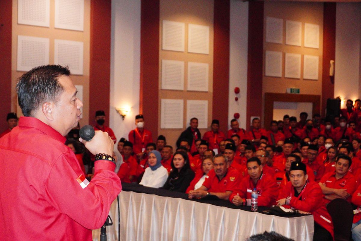 Kader Banteng Kalbar meriahkan HUT ke-50 PDIP di Jakarta