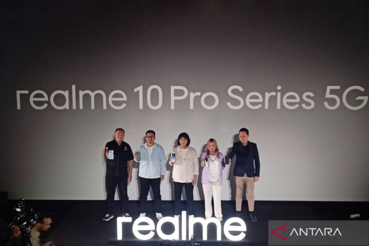 Realme 10 Pro+ 5G dan 10 Pro 5G dirilis di Indonesia