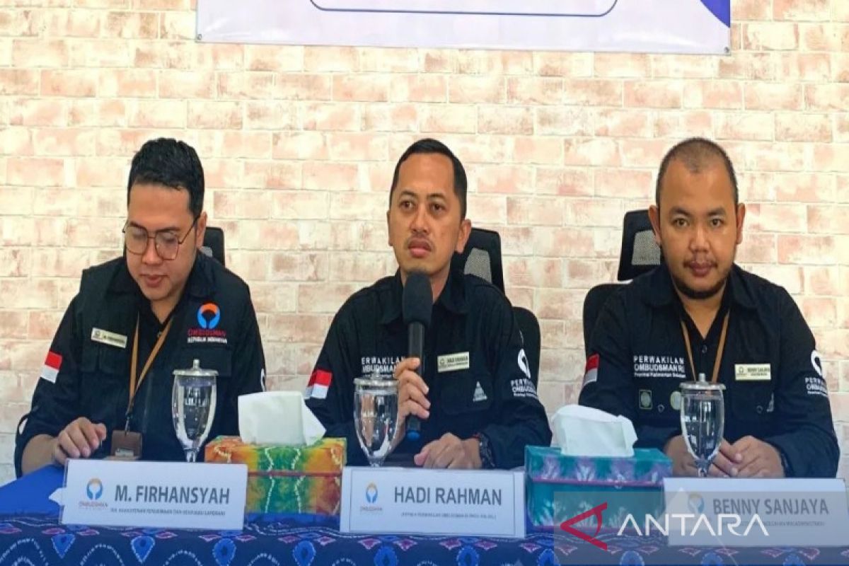 Ombudsman beri zona hijau untuk lima daerah di Kalsel