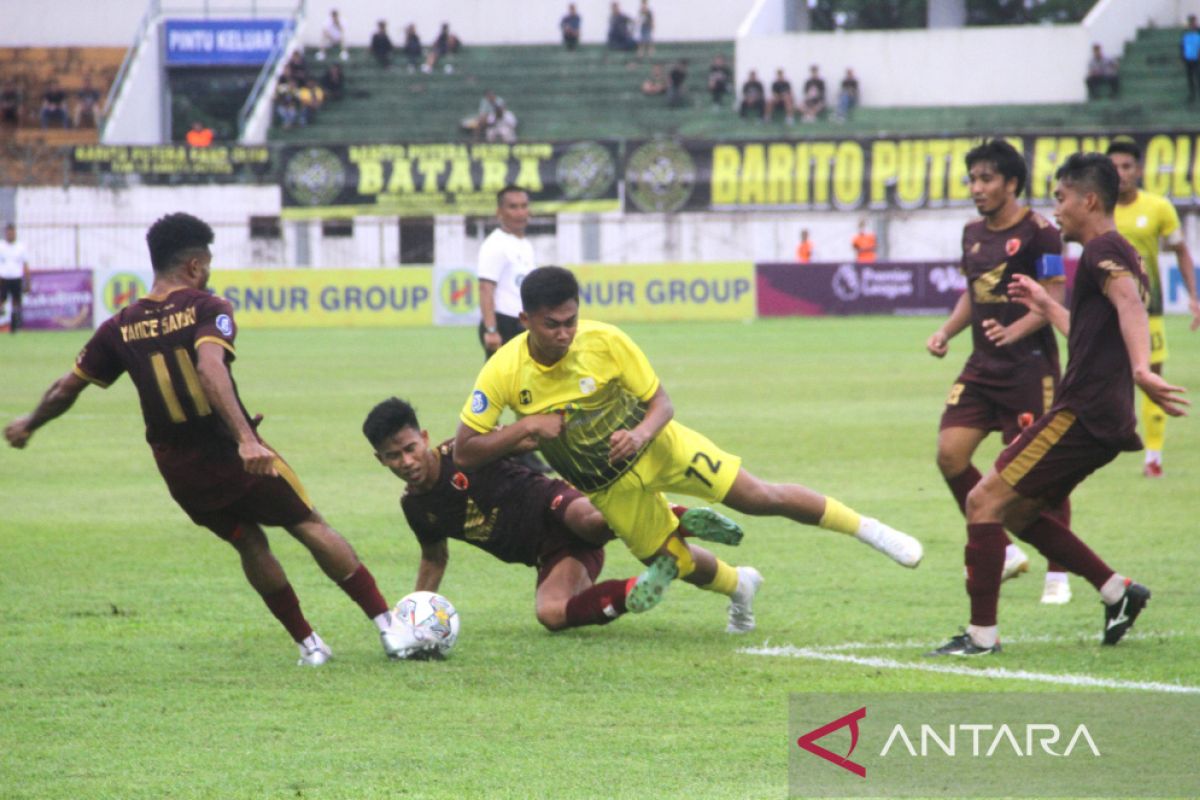 PSM bermain seri 1-1 kontra Barito Putera