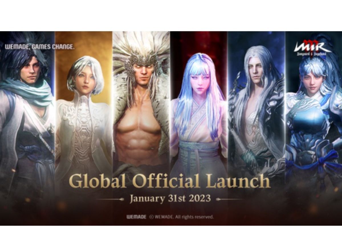 MIR M, MMORPG dari Wemade, diluncurkan secara global 31 Januari