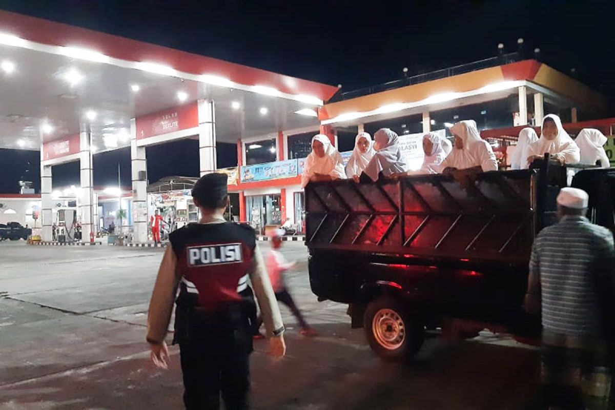 Polres Pidie Jaya tingkat patroli malam cegah gangguan kamtibmas