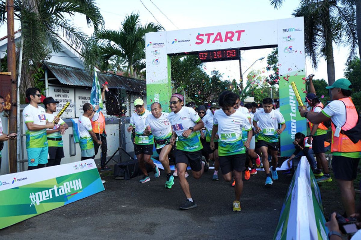 PertaRun Energizing Run 10,65K perkenalkan potensi wisata Kutawaru Cilacap