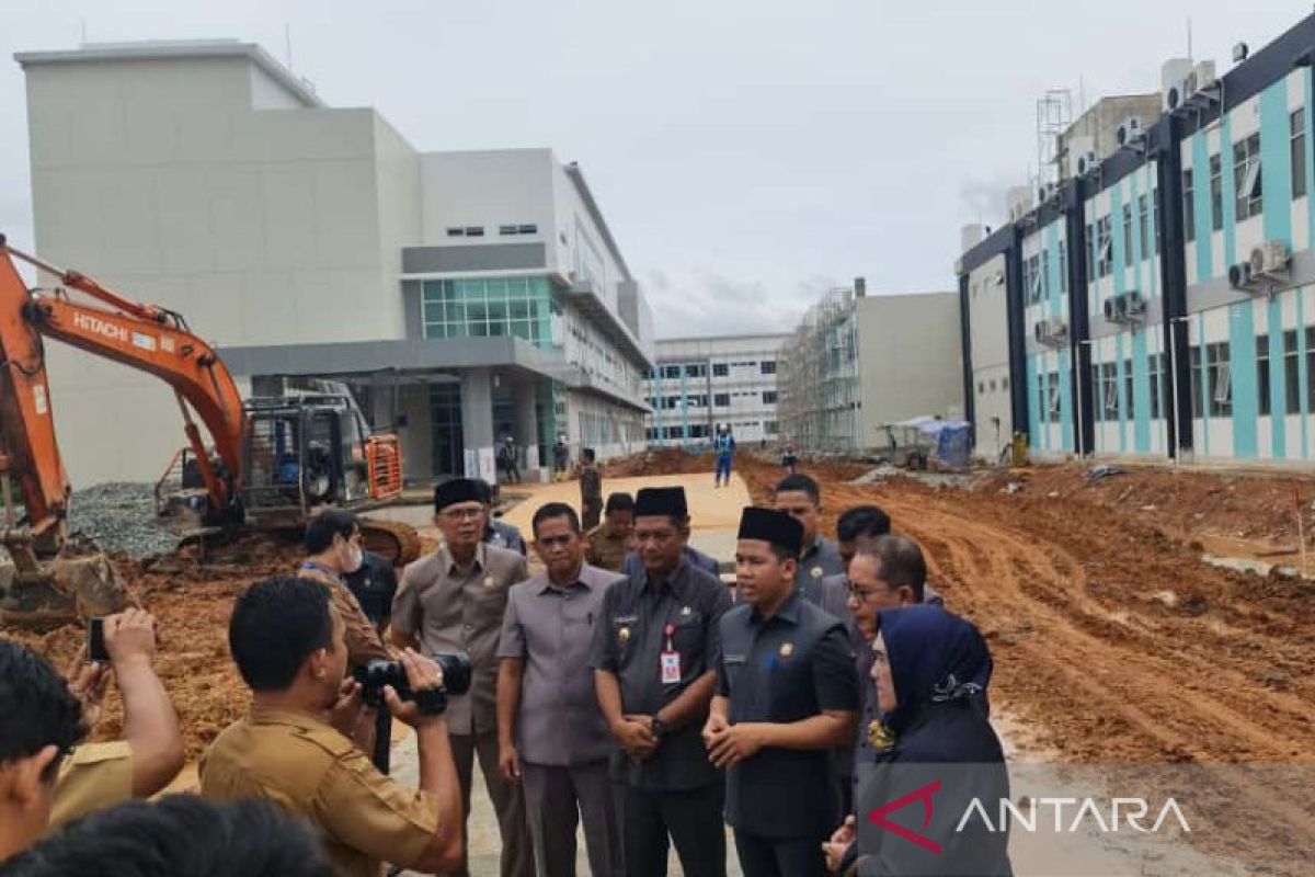 Pembangunan RS Pembalah Batung hampir rampung