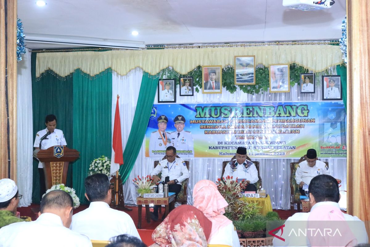 21 usulan prioritas untuk Musrenbang Kecamatan Kalumpang