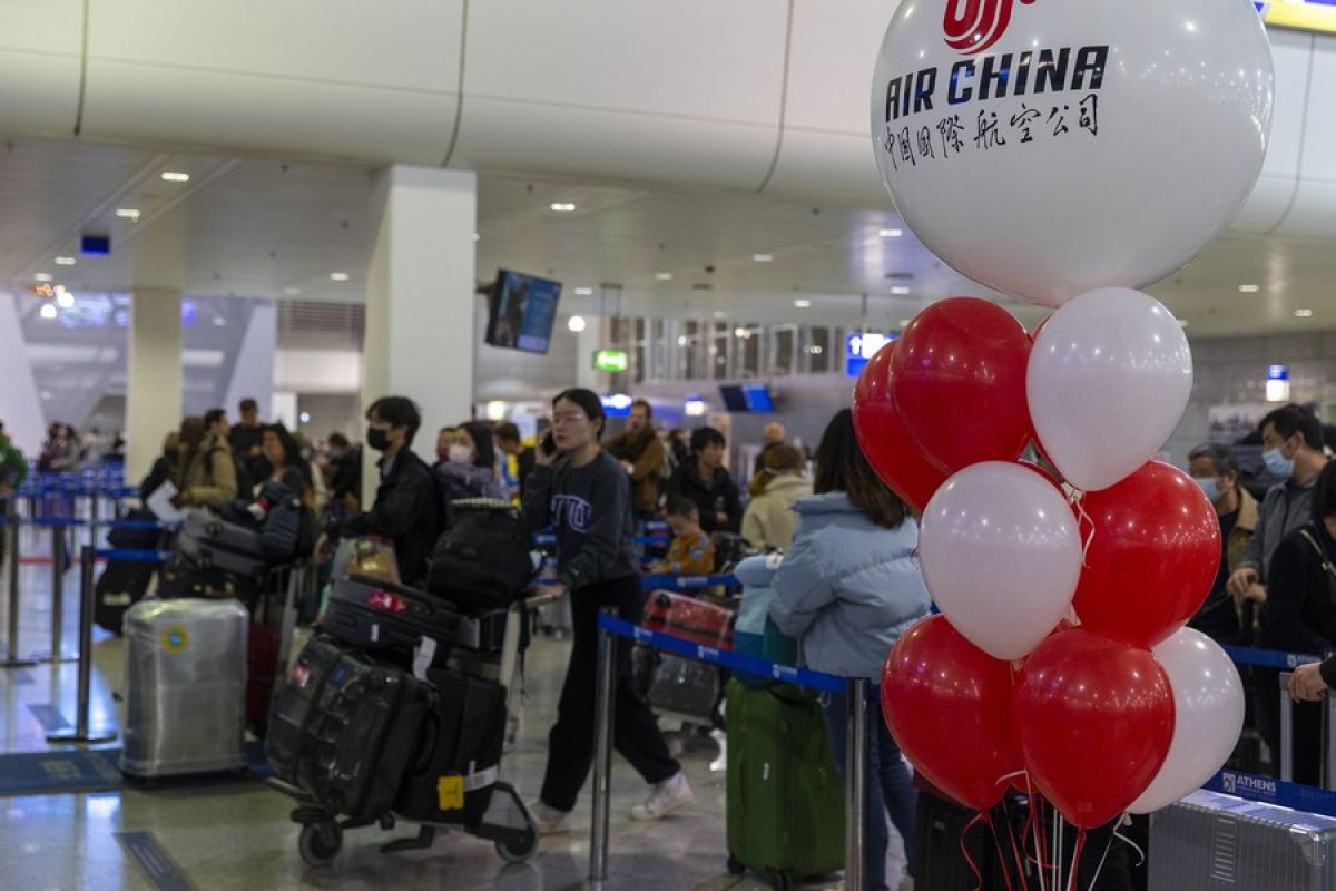 Yunani andalkan jalur udara genjot kedatangan wisatawan China