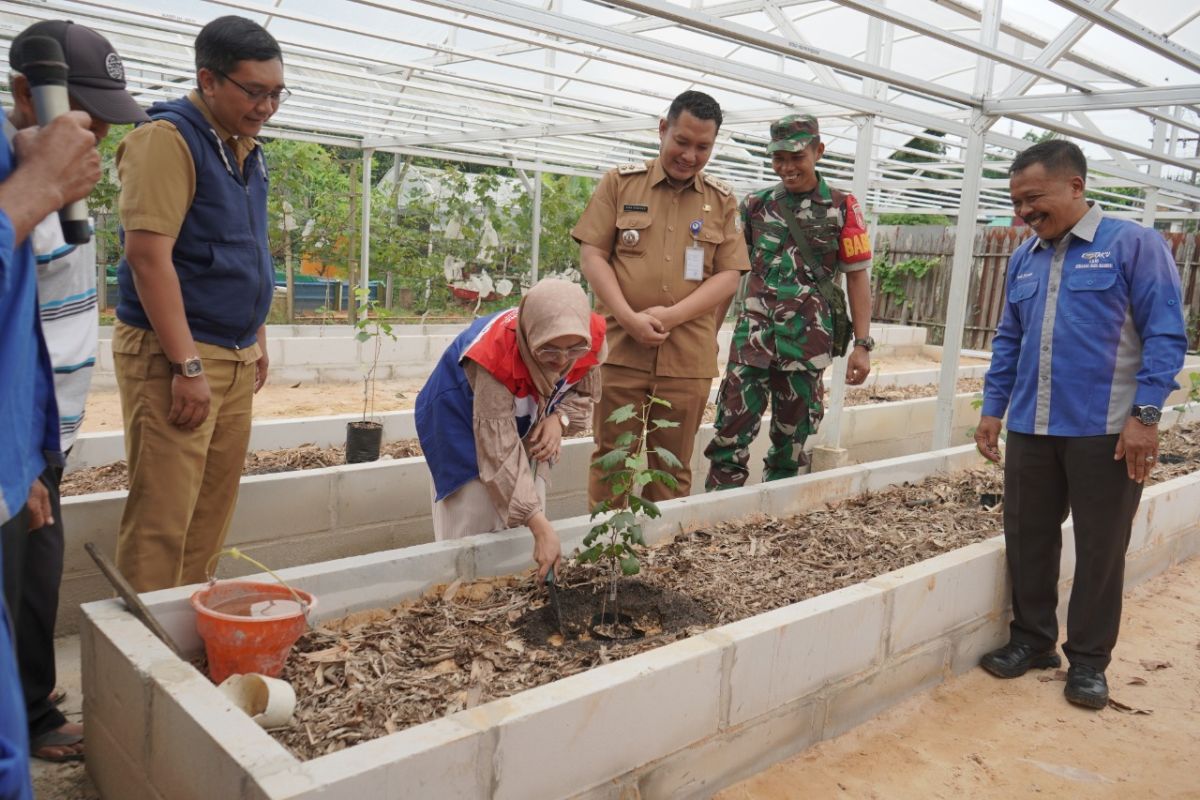 Warga  Muara Rapak belajar menanam anggur