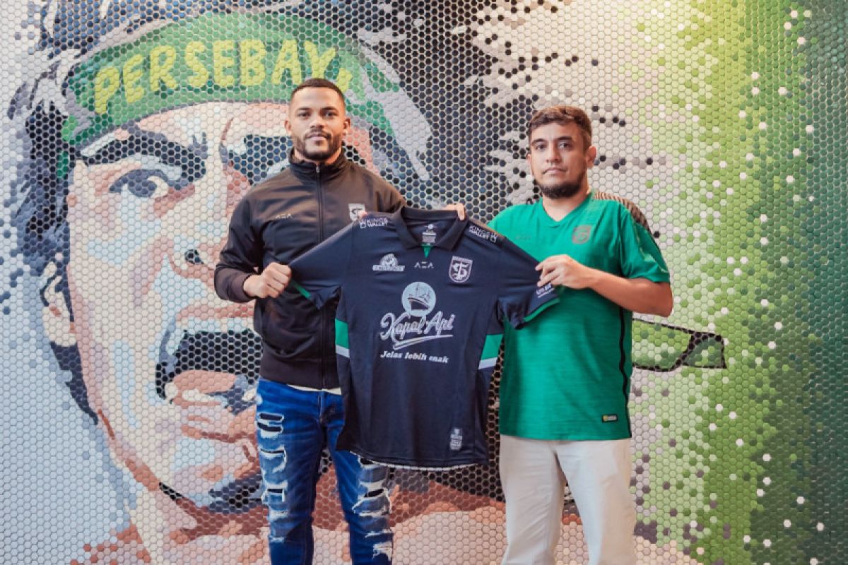 Persebaya Surabaya kontrak penyerang asal Brazil Paulo Victor