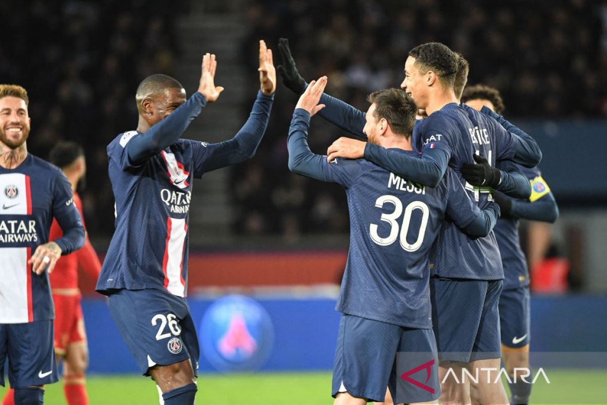 Liga Prancis - PSG menang 2-0 atas Angers