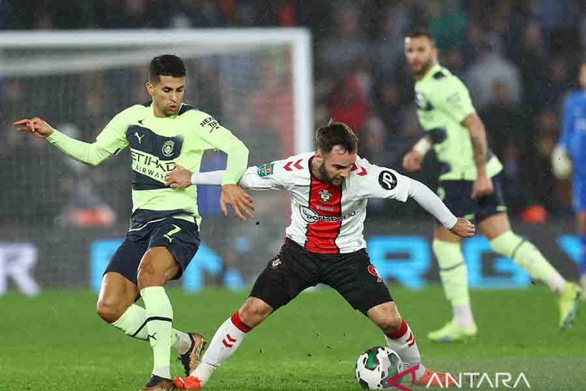 Kalah 0-2 dari Southampton, Manchester City tersingkir dari Piala Liga Inggris