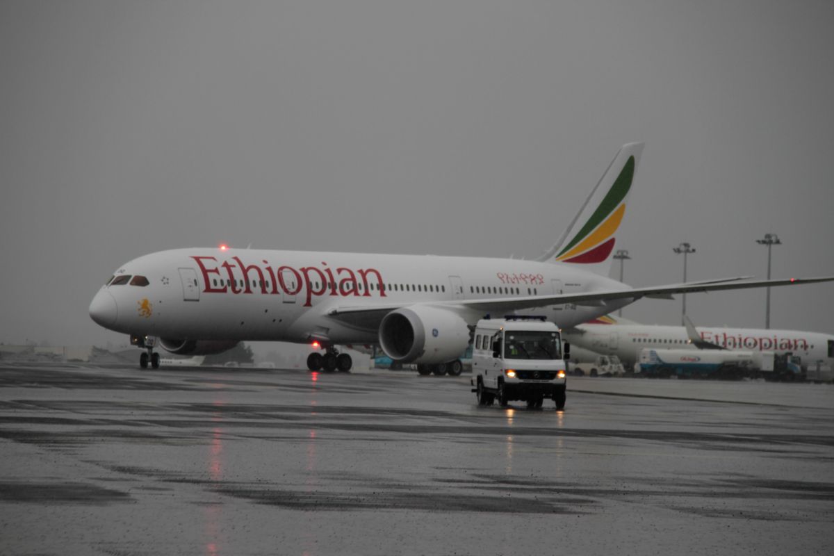 Frekuensi penerbangan Ethiopian Airlines ke level pra-COVID-19