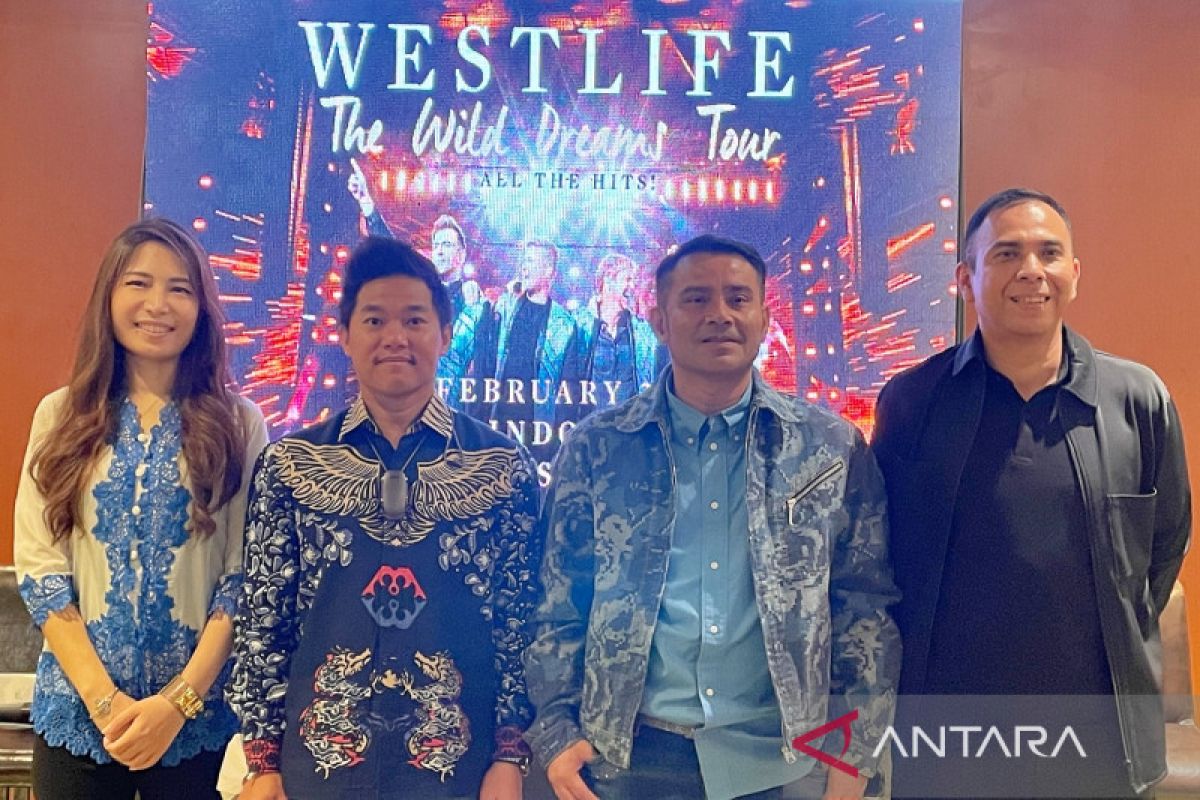 Westlife gelar konser di Indonesia pada Februari