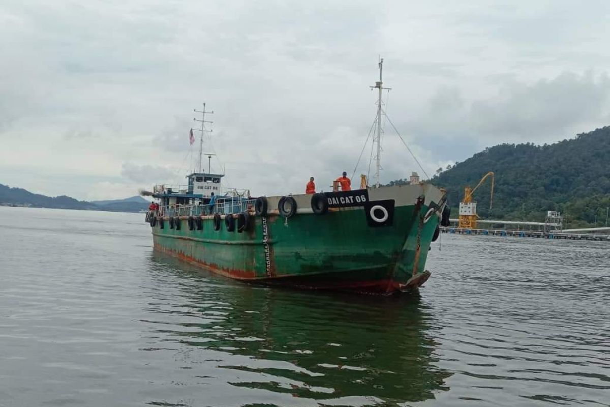 Kapal MV DAI CAT 06 asal Malaysia hilang di perairan Natuna