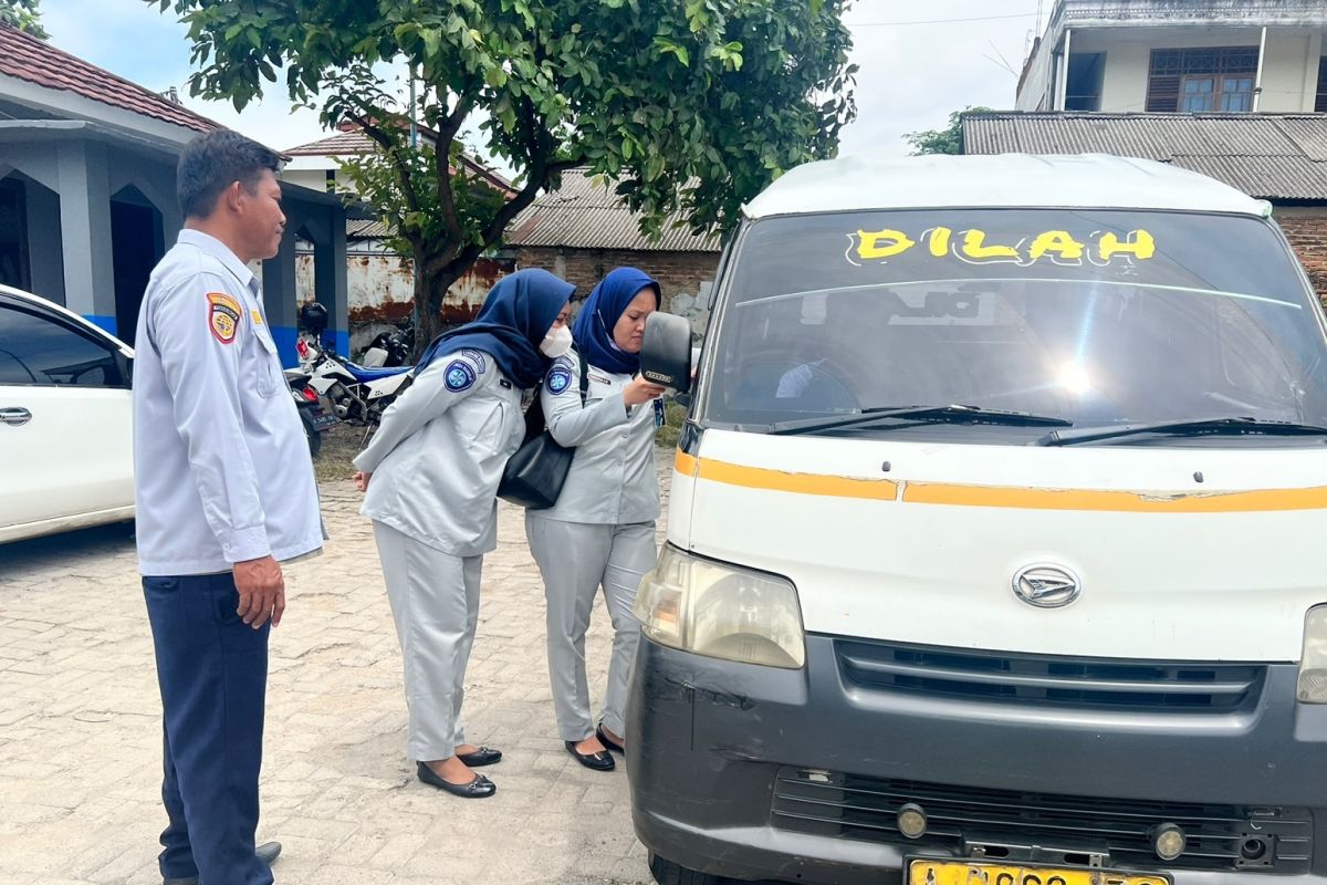 Jasa Raharja Banten gencar lakukan gat DTD ke beberapa pemilik kendaraan umum