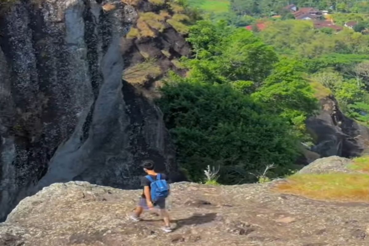 Dongkrak kunjungan wisatawan, Gunungkidul bangun parkir di Desa Wisata Nglanggeran