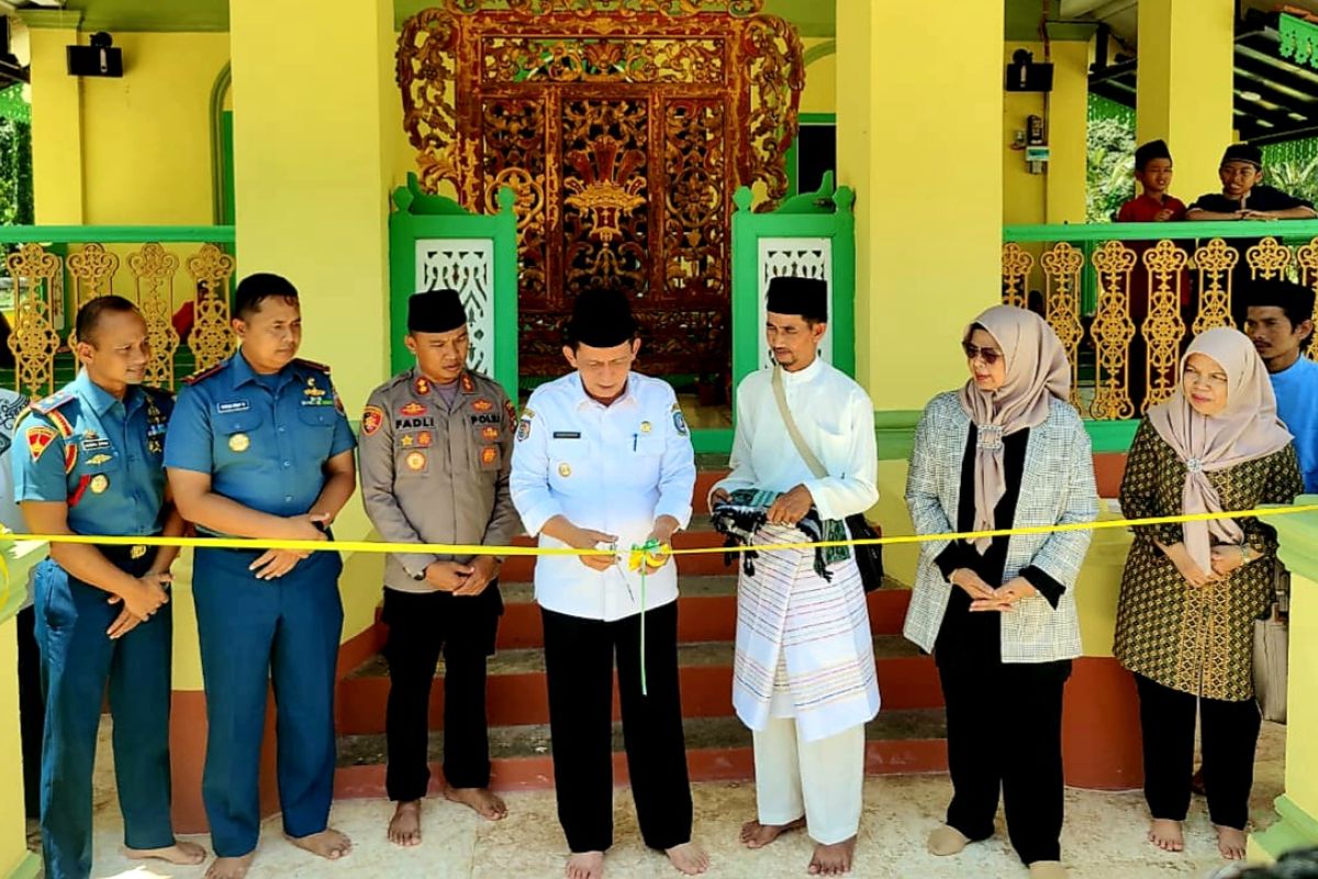 Gubernur Ansar: Revitalisasi tahap satu Masjid Jami Sultan Lingga rampung