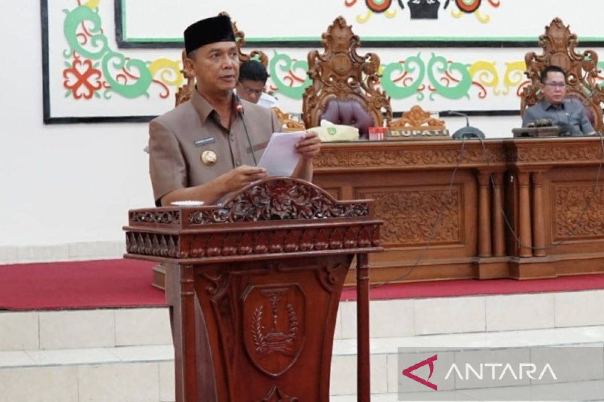 Pemkab-DPRD Sukamara bahas penyusunan sembilan raperda