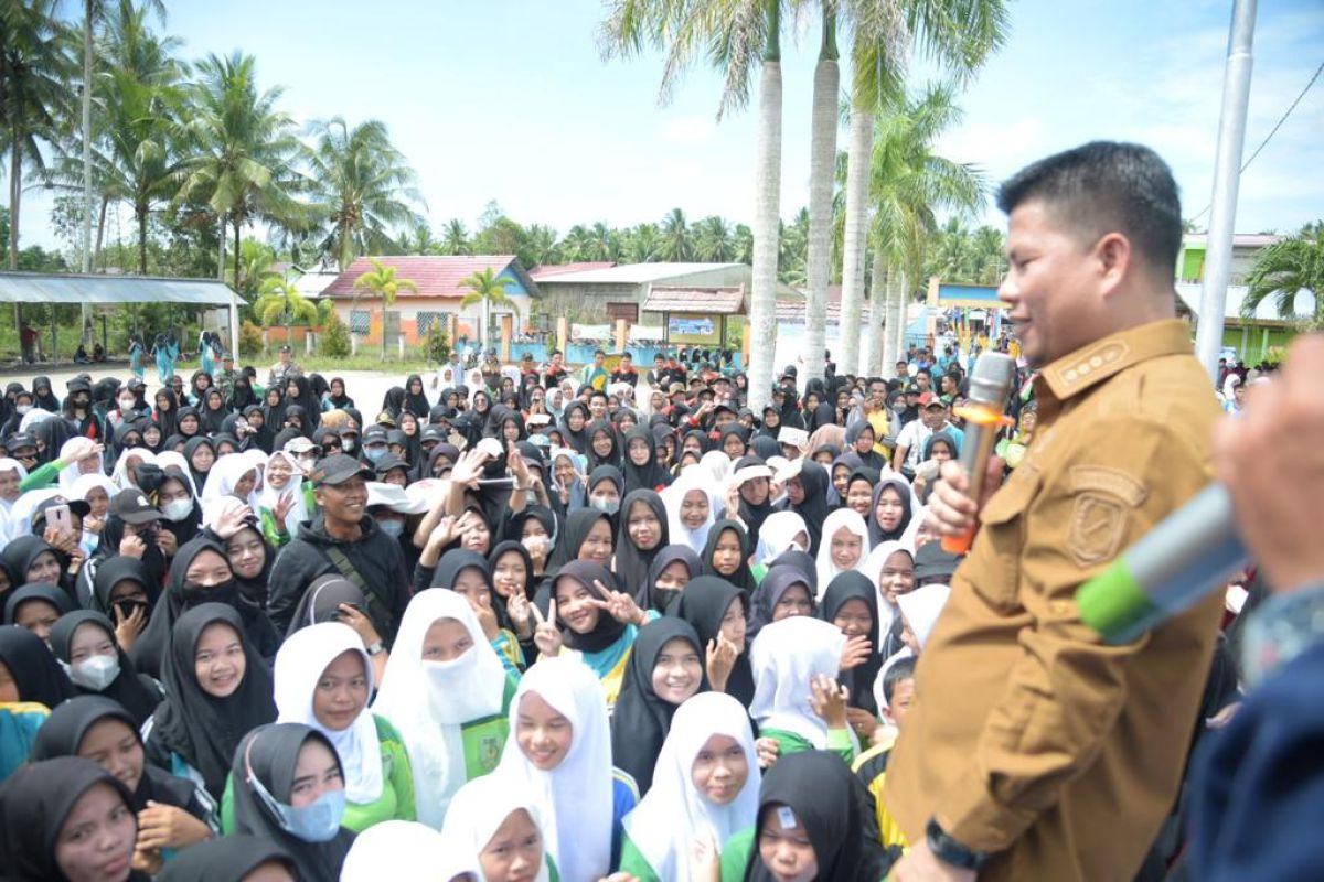 Satono sambangi remaja Jawai sukseskan Gernas Aksi Bergizi