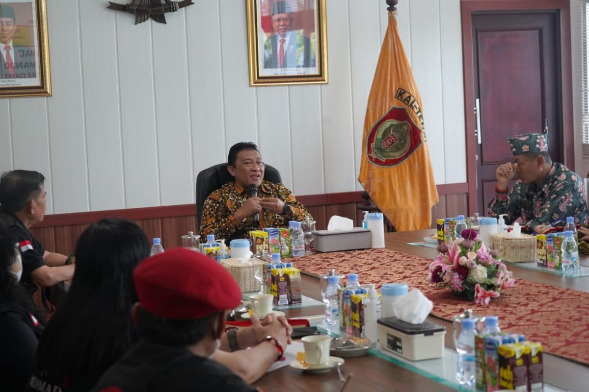 Wagub Kalteng harapkan Batamad jadi benteng pertahanan adat Dayak