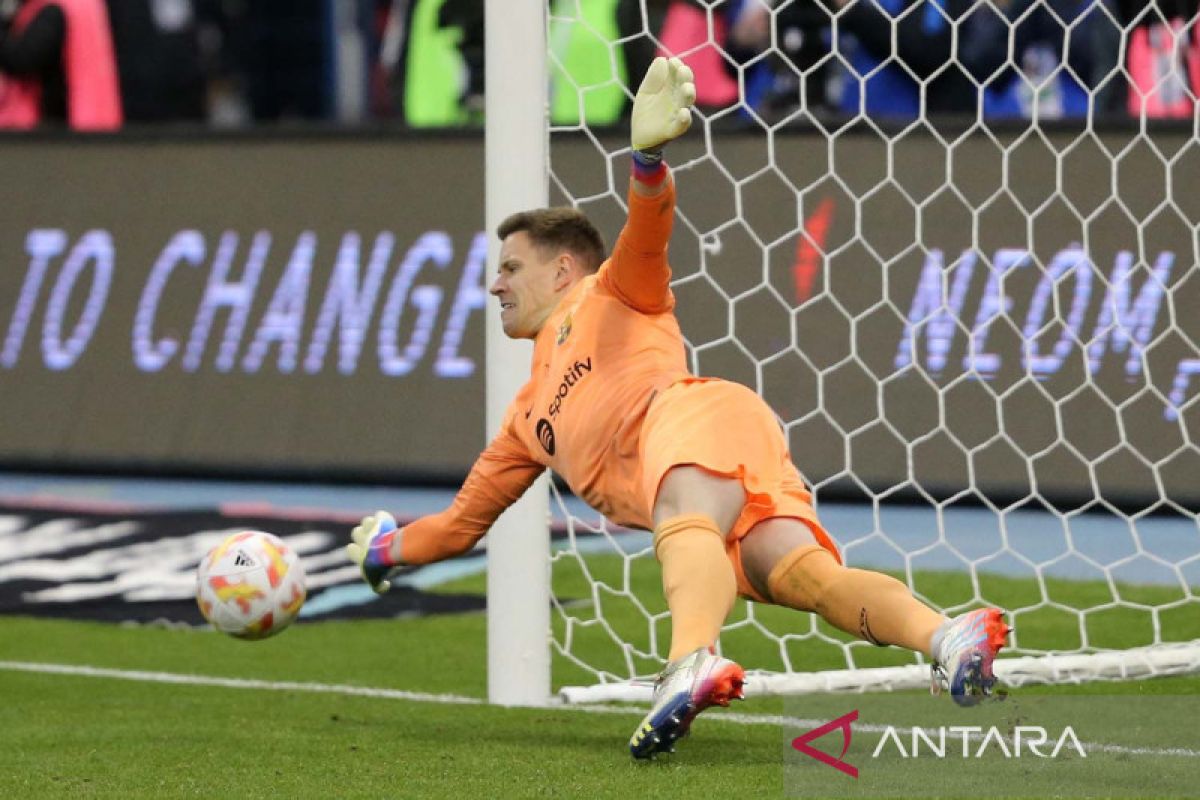 Kiper Marc-Andre ter Stegen jadi kapten utama Barcelona musim 2024-2025