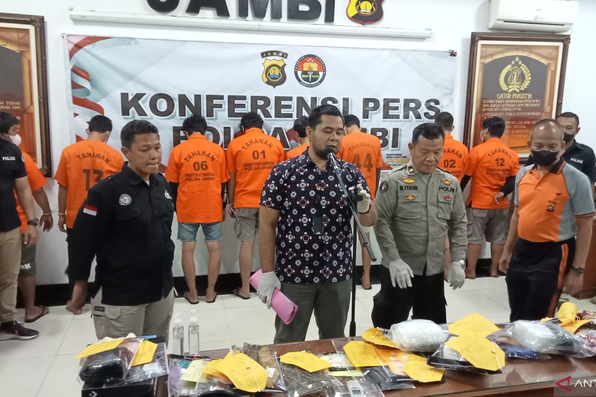 Polda Jambi menggagalkan penyelundupan sabu senilai Rp4 miliar