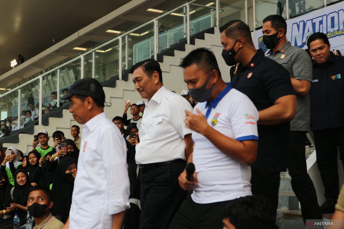 Jokowi dukung pembinaan atletik sejak tingkat sekolah