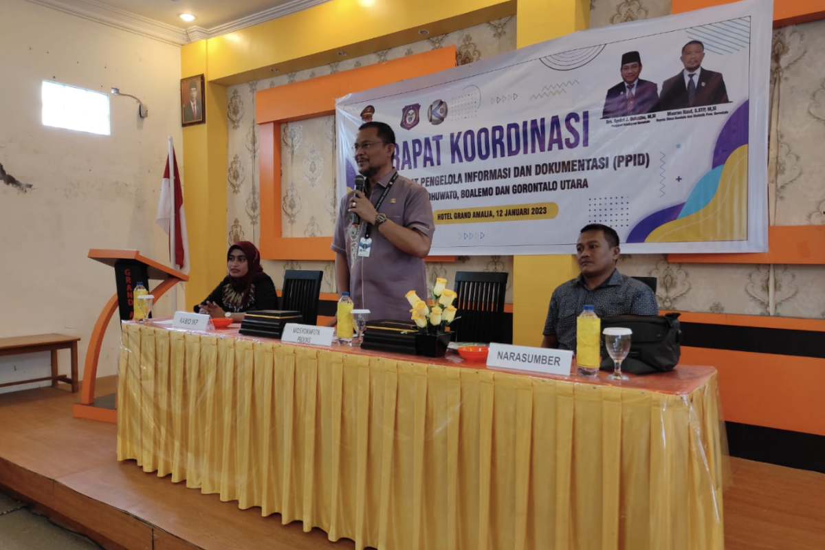 Dinas Kominfo Gorontalo targetkan kualitas keterbukaan informasi lebih baik