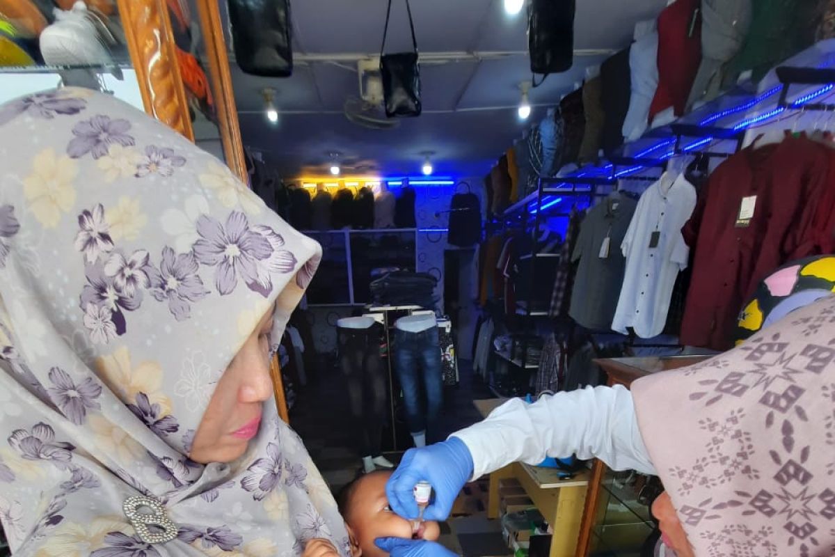 Ini capaian imunisasi polio tetes di Aceh Jaya