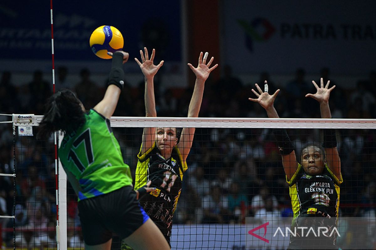 Jakarta Pertamina Fastron menang 3-1 atas Jakarta Elektrik PLN