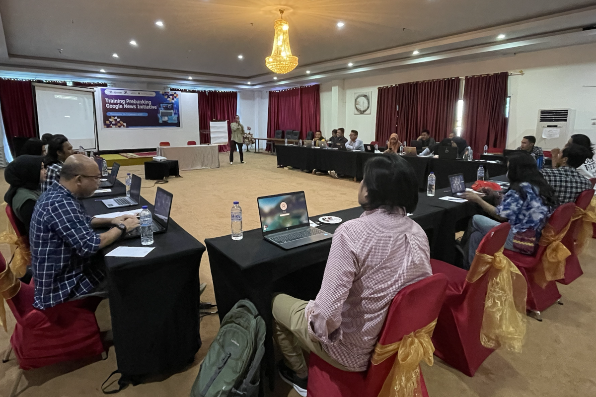 AJI gelar pelatihan Prebunking Google News untuk jurnalis Gorontalo