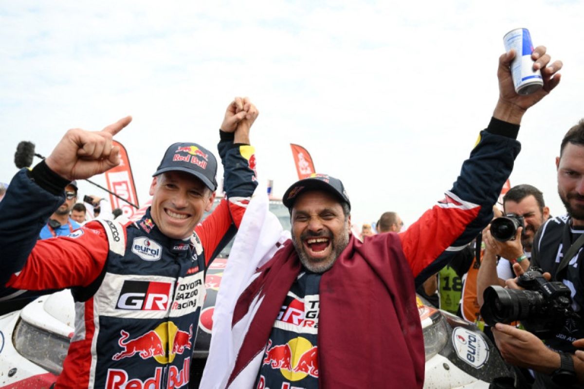 Pebalap Qatar Al-Attiyah juarai Reli Dakar untuk kelima kalinya